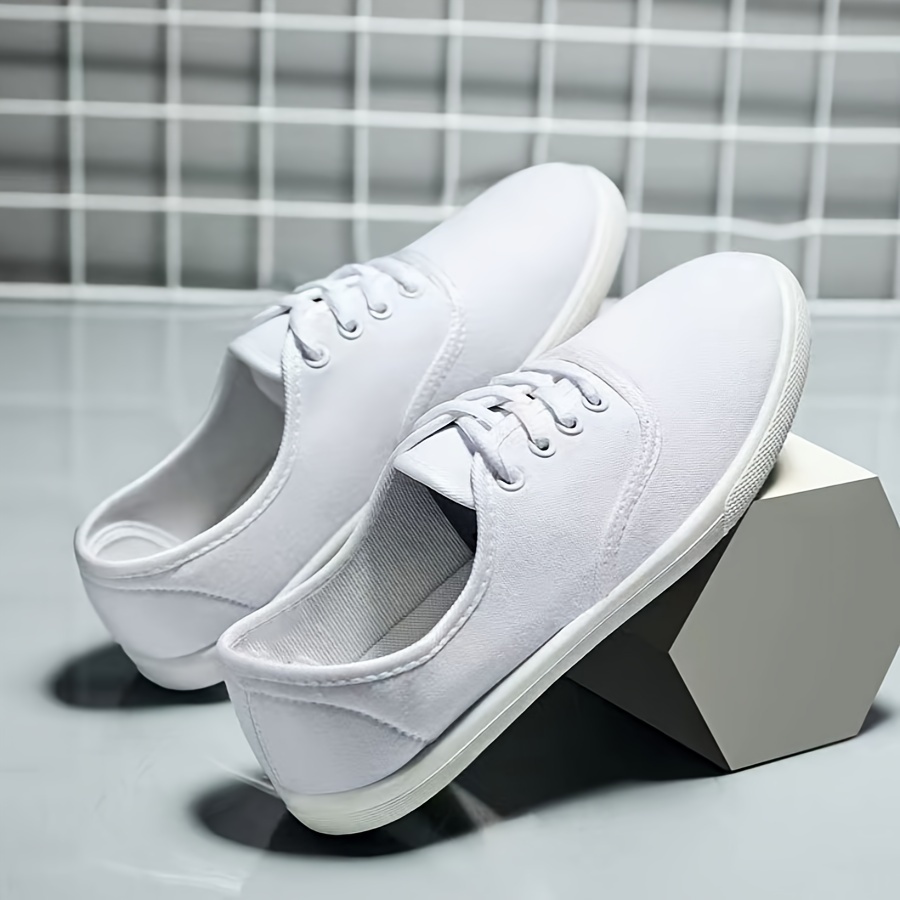 low top canvas sneakers women s lightweight lace walking details 0